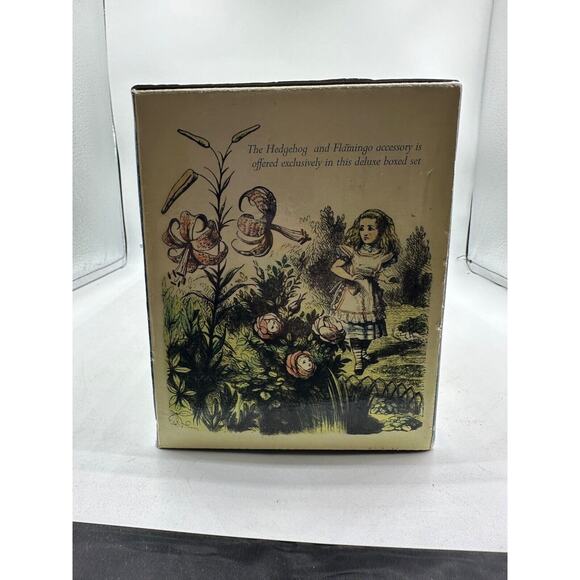 The Other Side Of The Looking Glass Toy Vault Box Alice Lewis Carroll READ - Picture 14 of 14